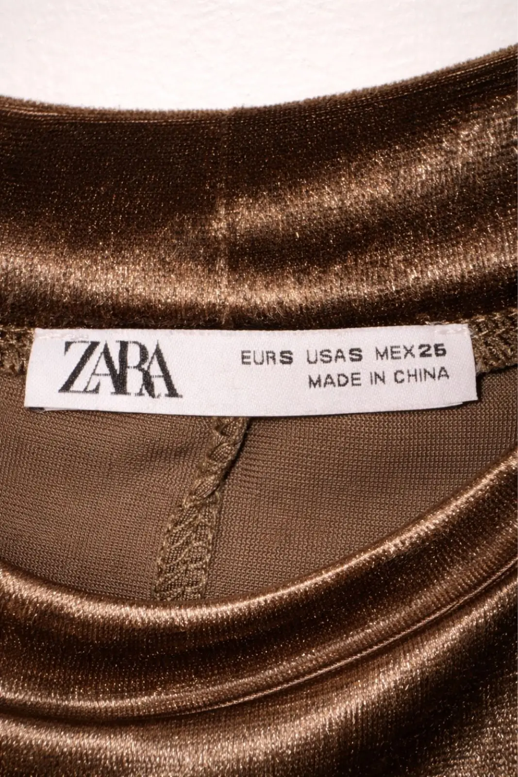 Zara Olive Green Midi Dress Size S