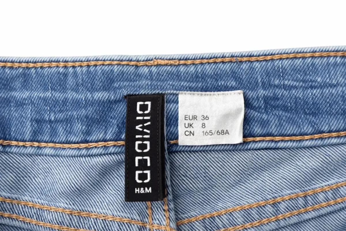 H&M Blue Skinny Jeans Size 8