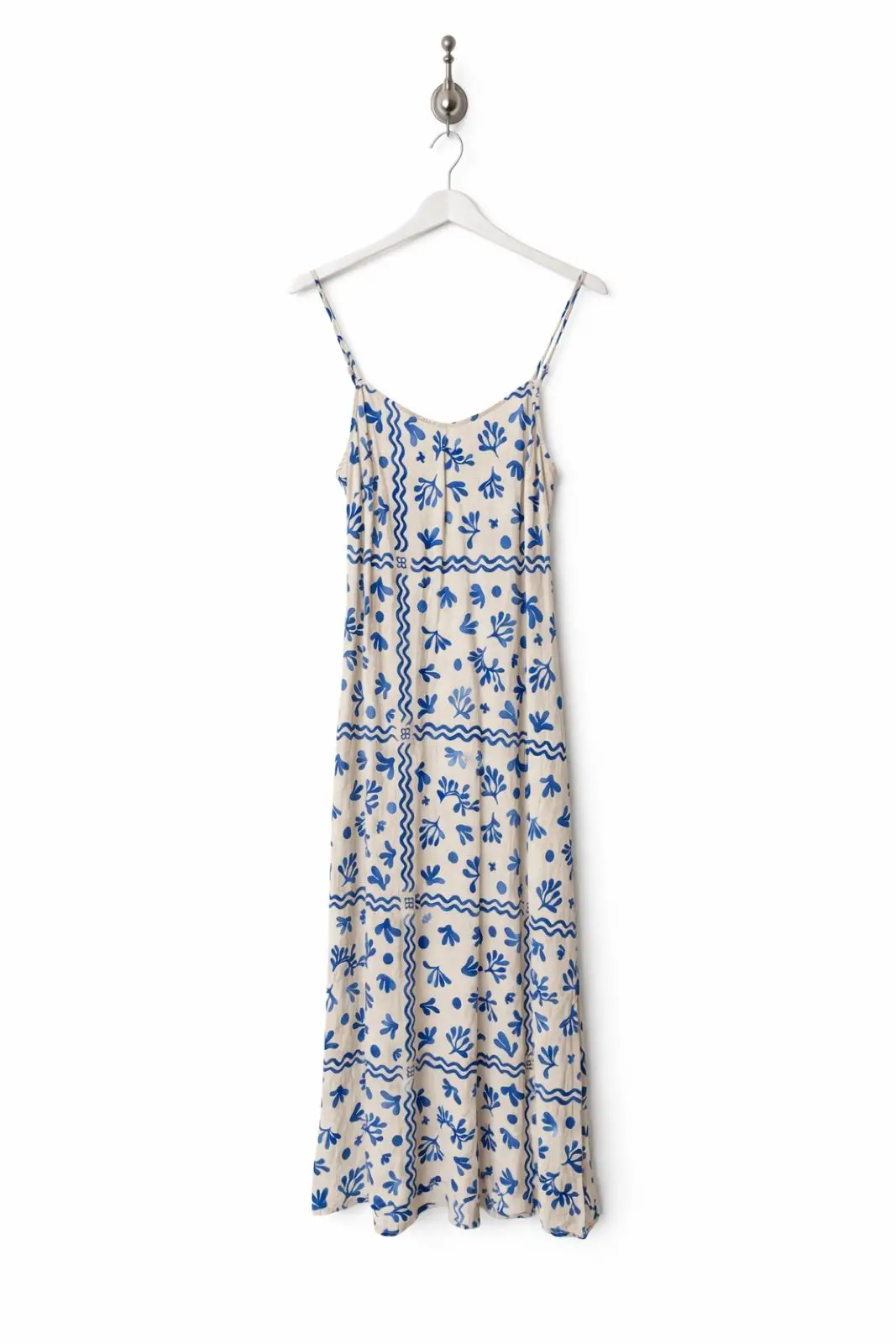 Cotton On Blue and Cream Printed Slip Dress