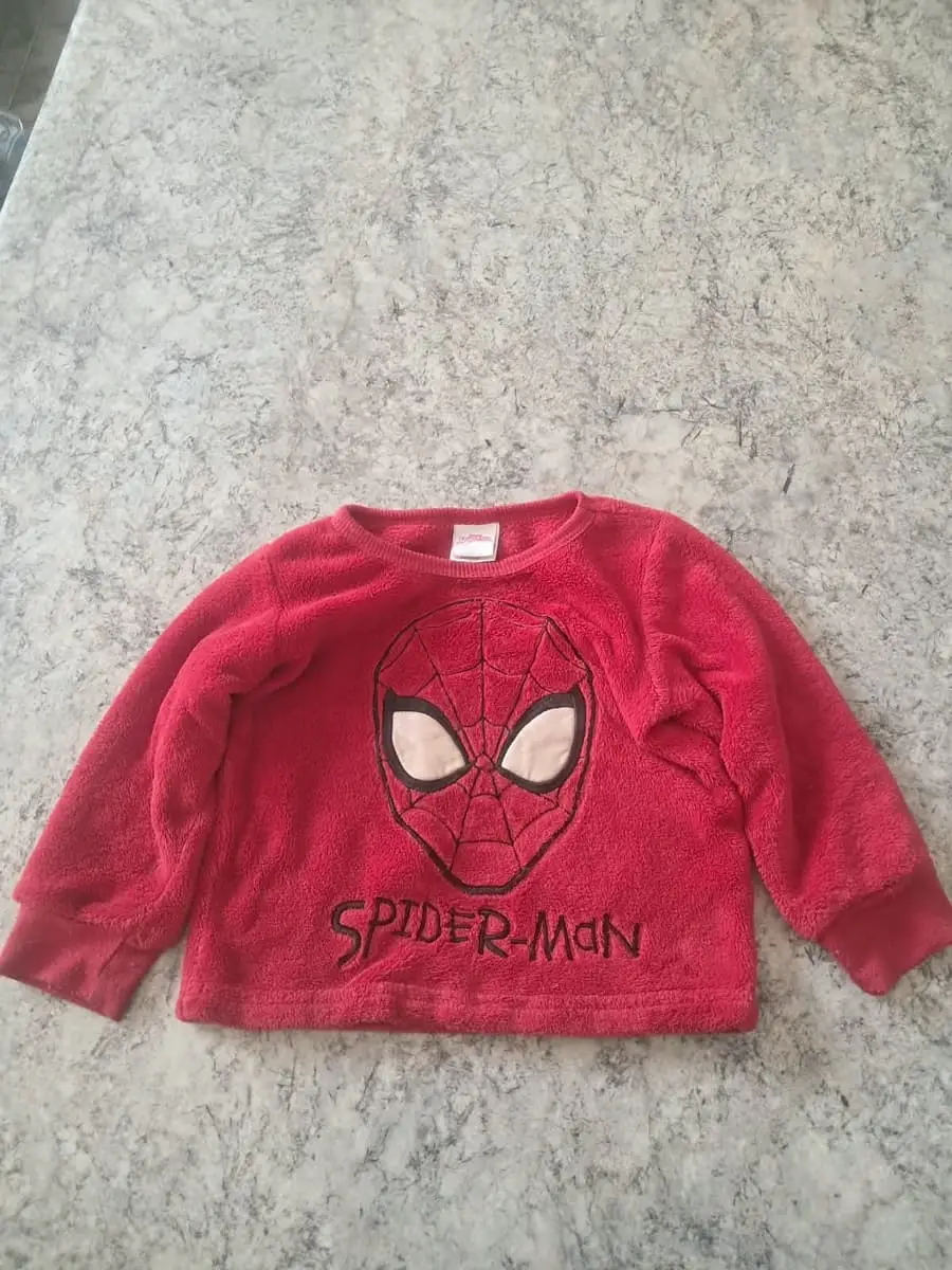Pep arvel Spider-Man Fleece Pyjama Set – Size 2–3 Years