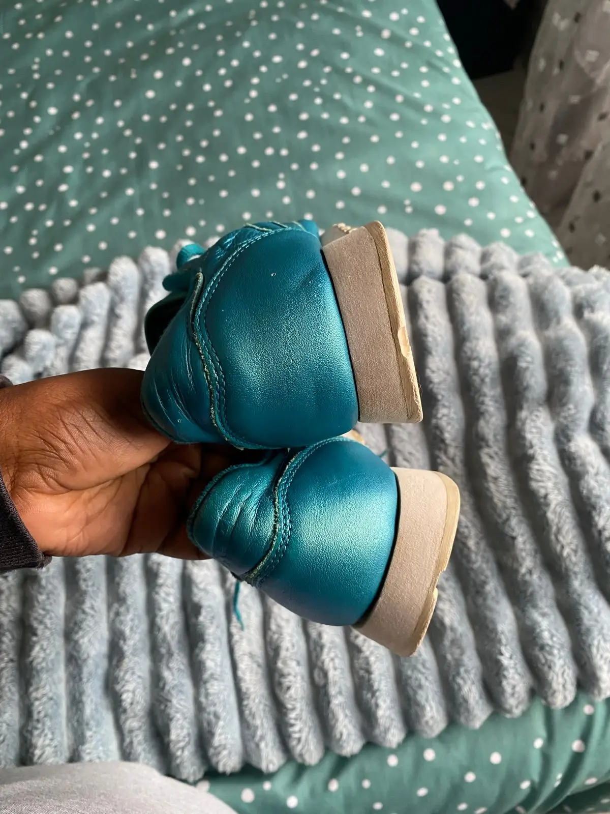 Reebok Teal Sneakers