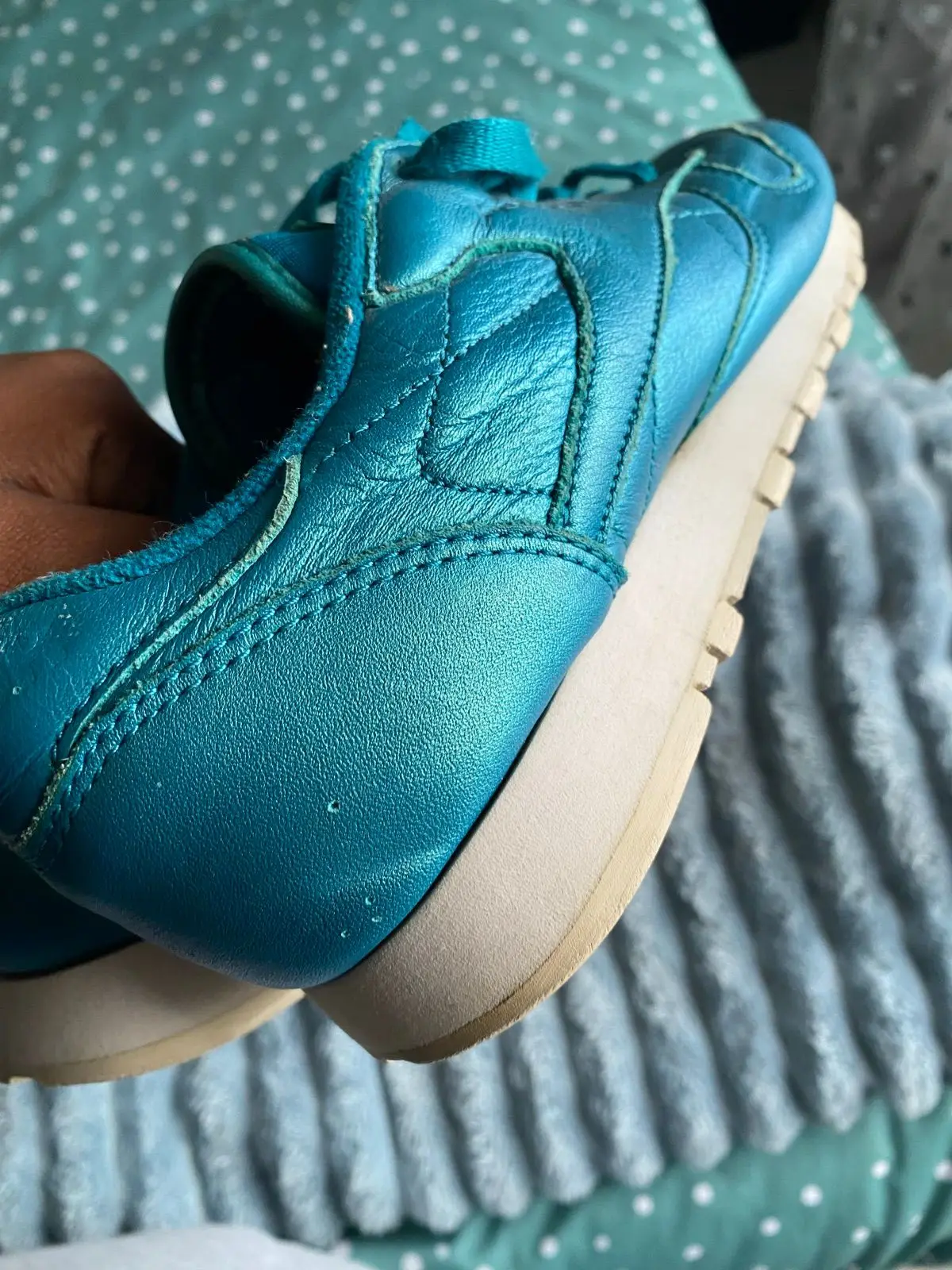 Reebok Blue Sneakers Size UK 5