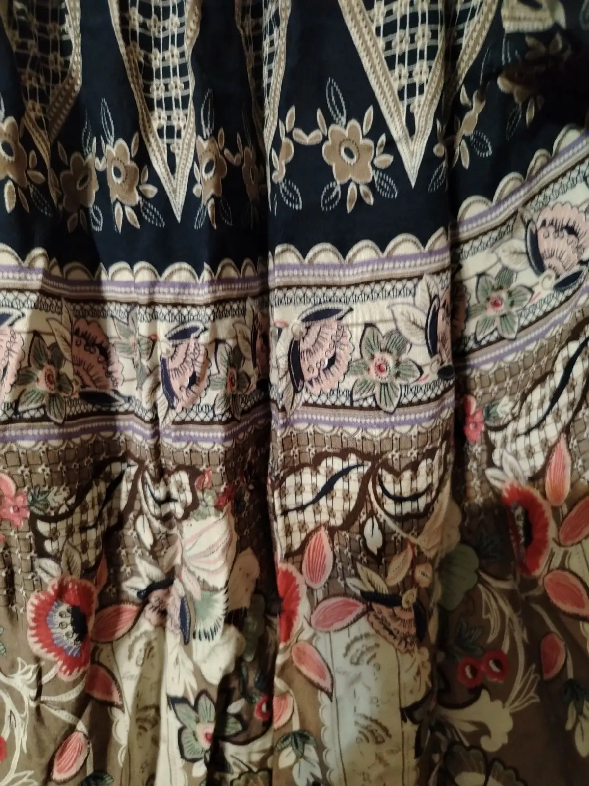 Contempo Casuals Boho Floral Top Size 24