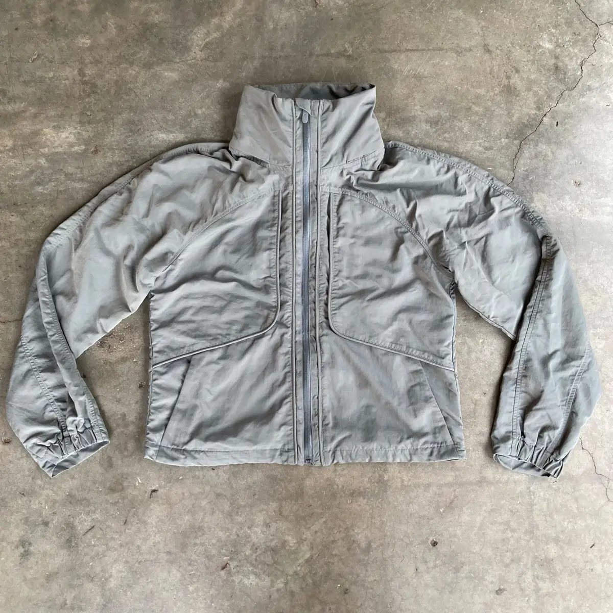 Lululemon Grey Full-Zip Jacket