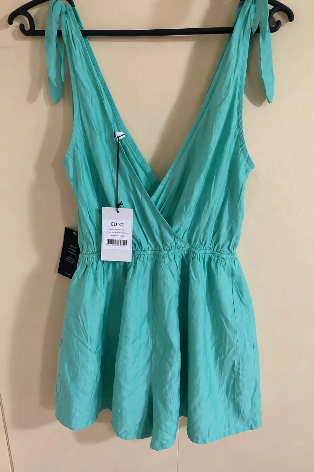 Turquoise Mini Playsuit