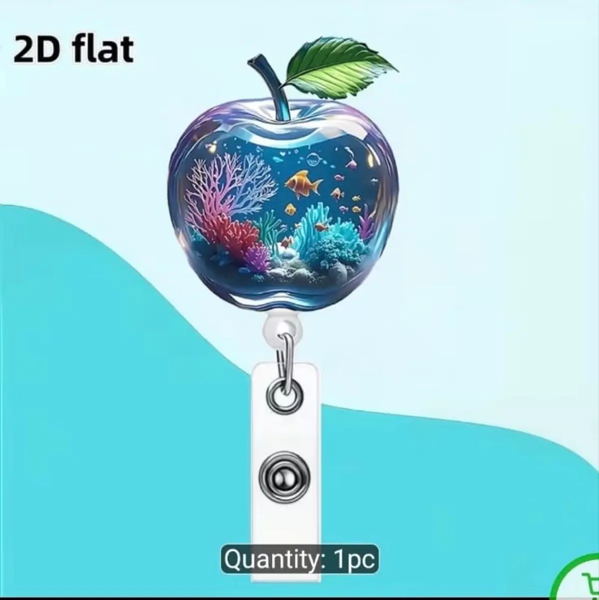 Apple Aquarium Design Badge Reel