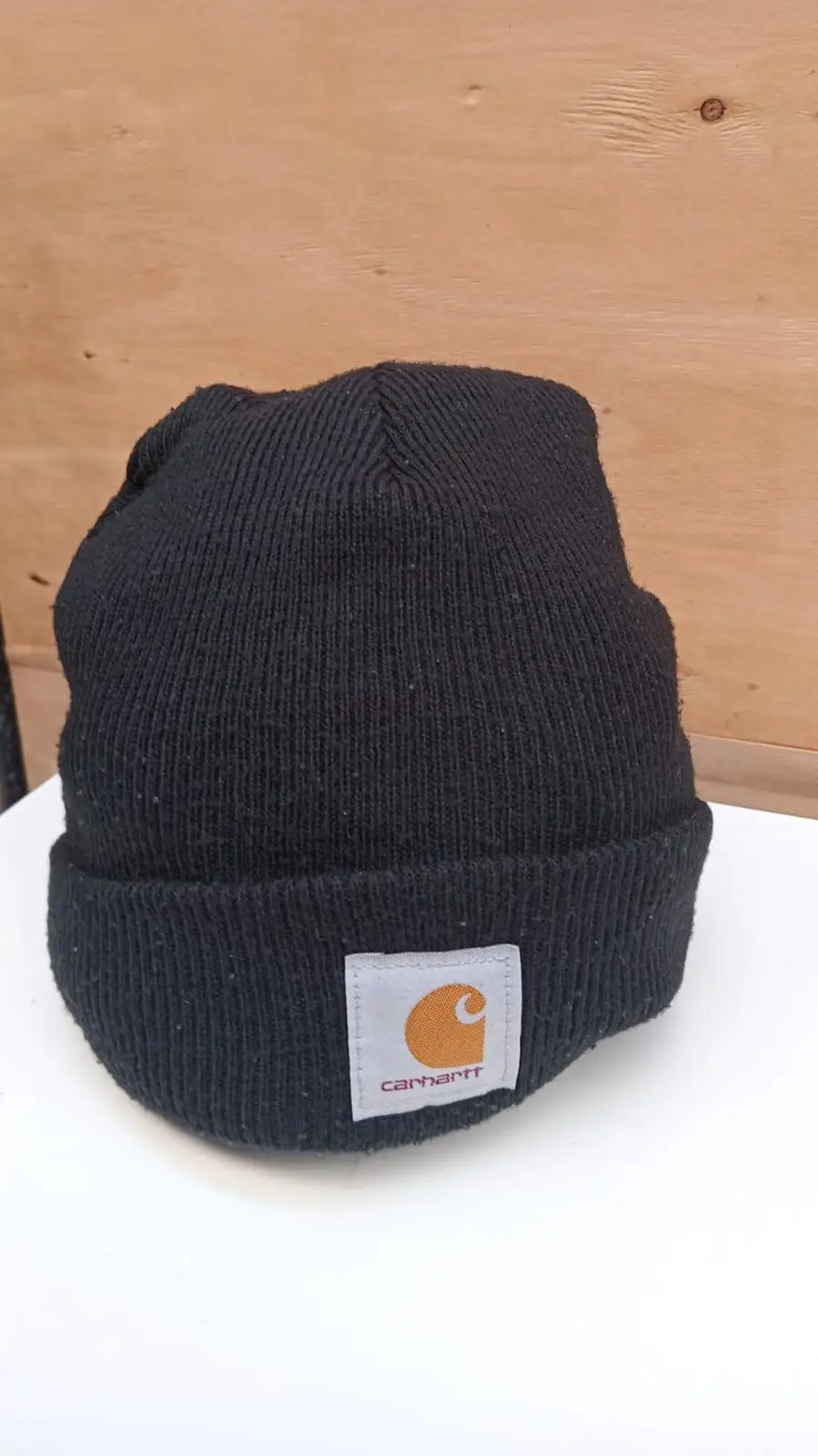 Carhartt Black Ribbed Beanie