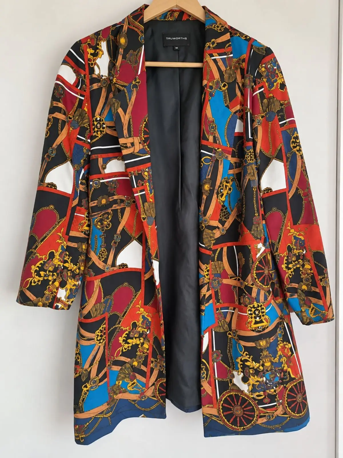 Truworths Statement Blazer Multi-Color Print