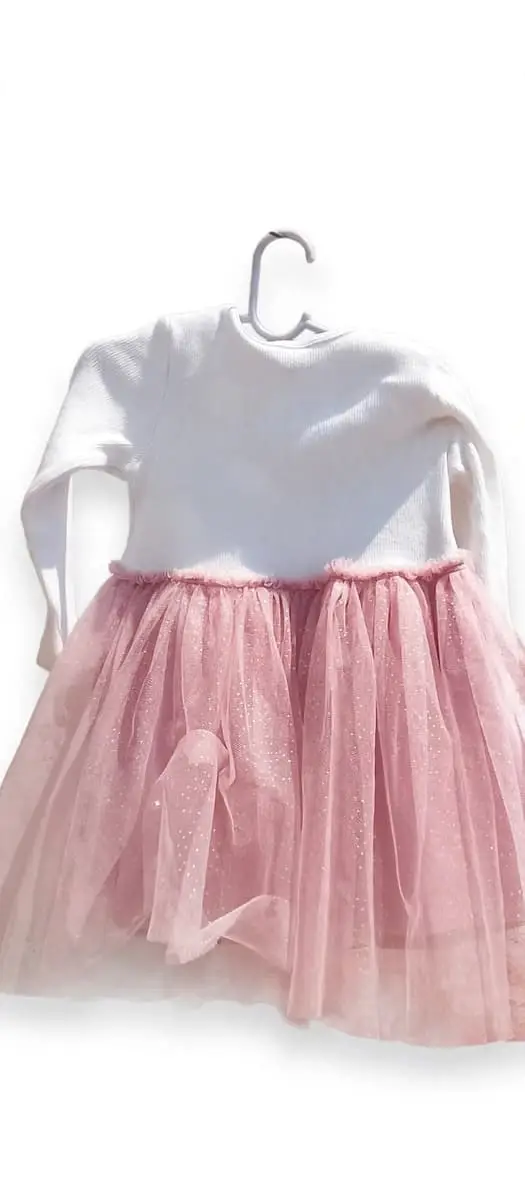 Baby girl dresses: Red Xmas, Navy Coudroy and pink and white naartjie dress