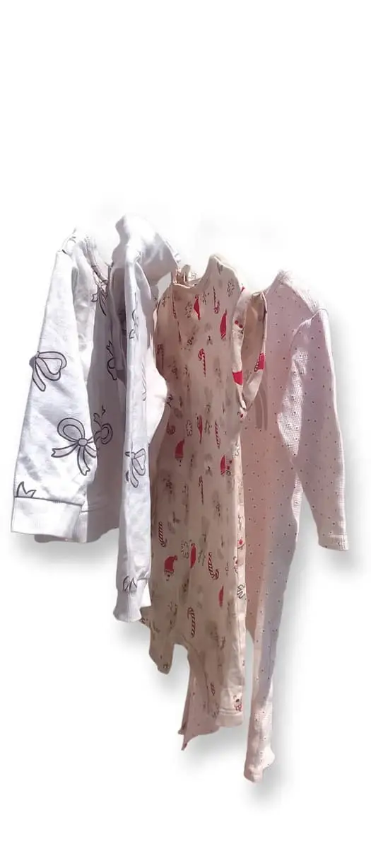 Baby girl bundle: 2 piece tracksuit, Xmas romper and babygrow