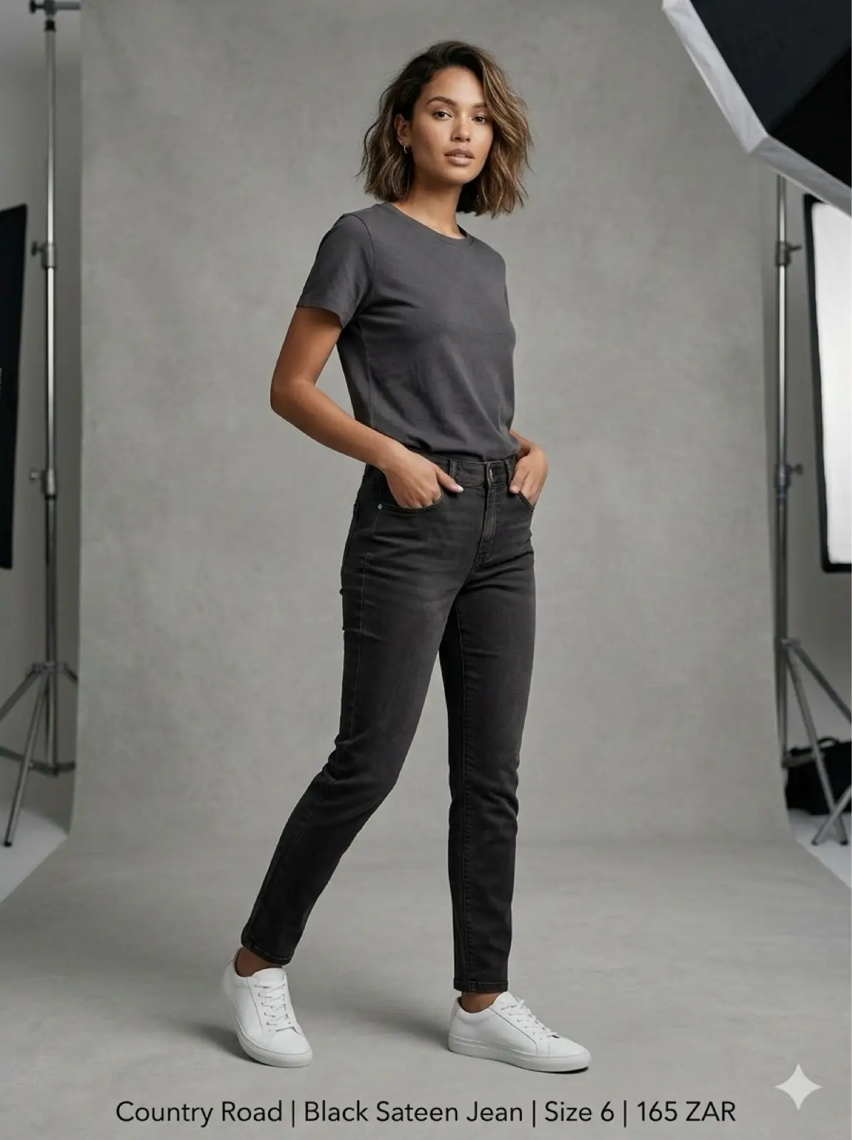 Country Road Black Slim Jeans
