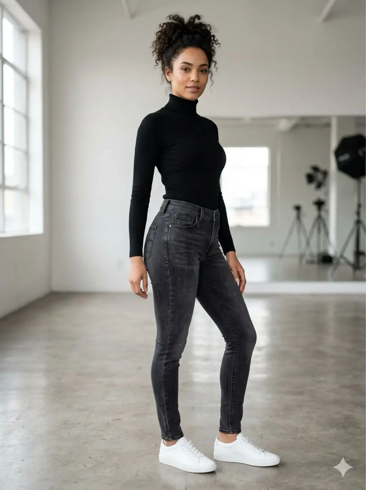 Levi's Black Denim Jeans
