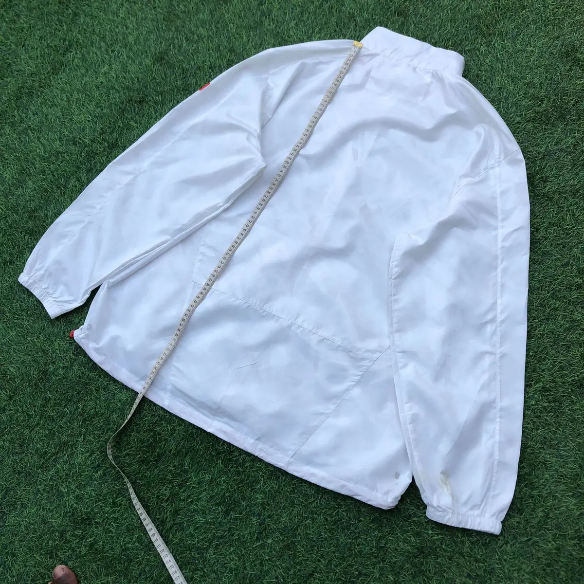 3M Open Branded White Windbreaker Jacket