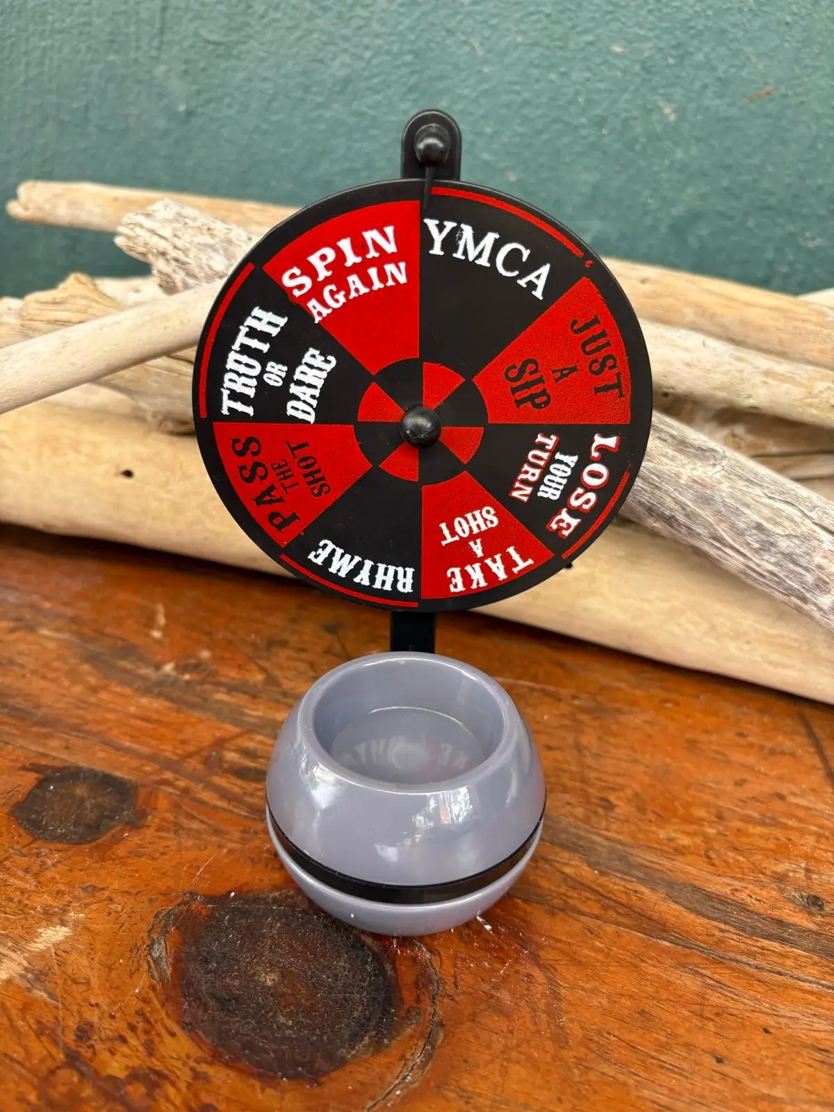 Drinking Roulette Game with Shot Glass