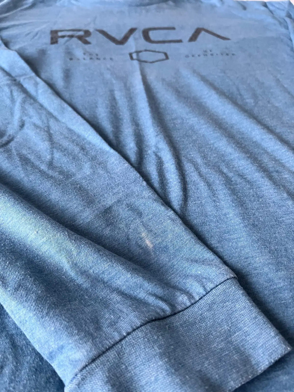 RVCA Long Sleeve T-Shirt Blue