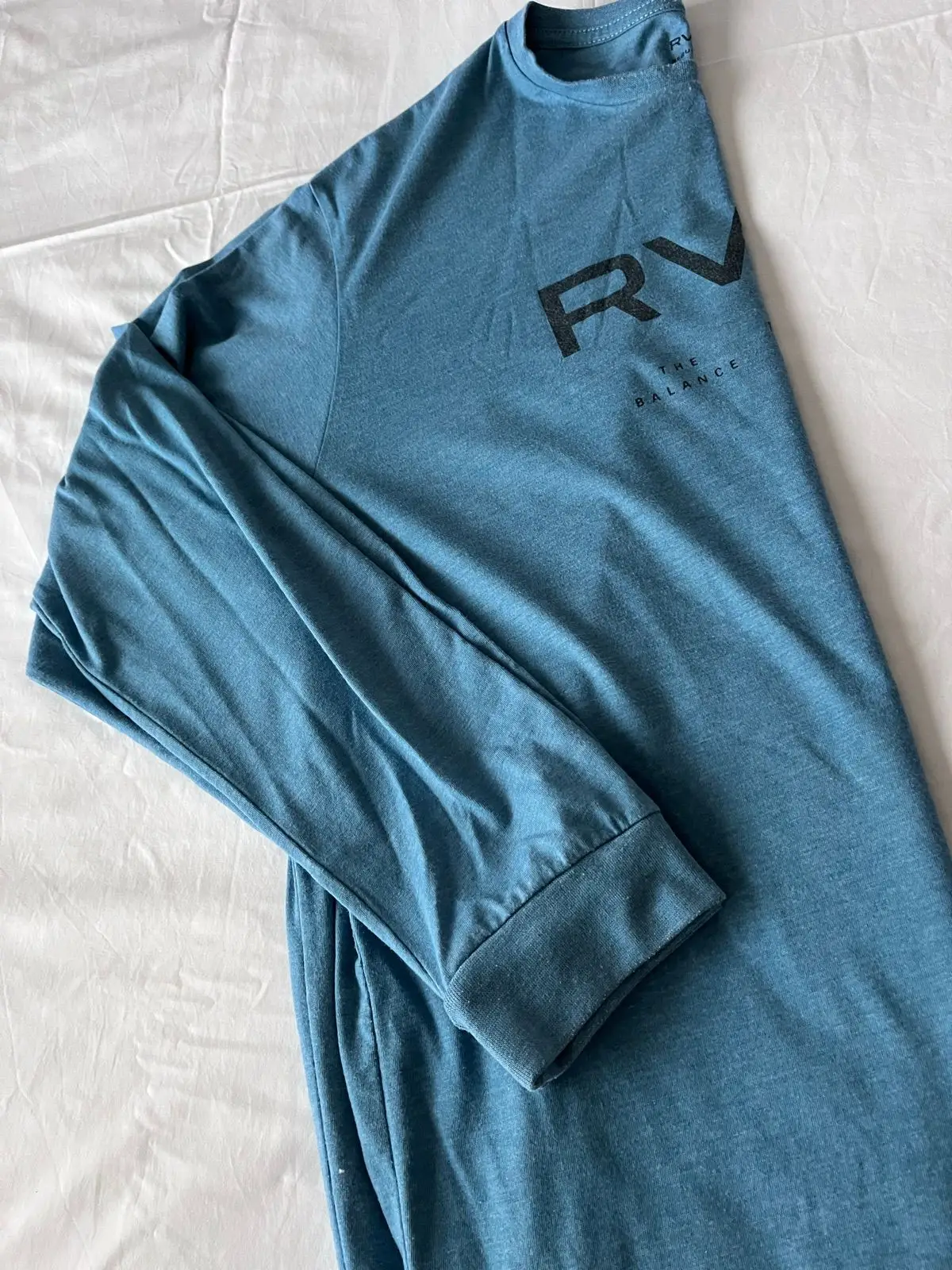 RVCA Long Sleeve T-Shirt Blue