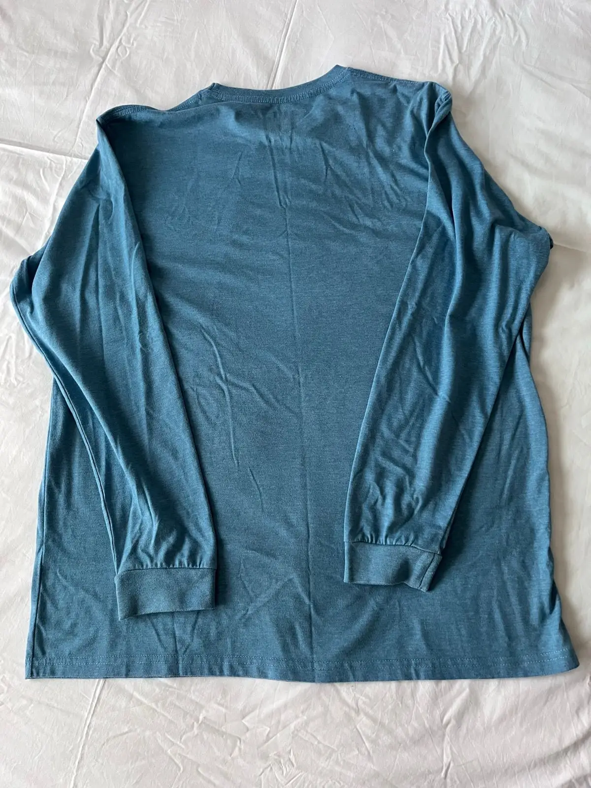 RVCA Long Sleeve T-Shirt Blue