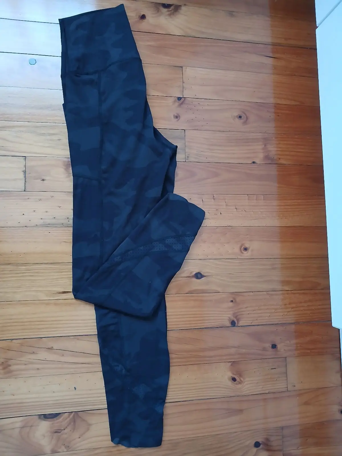 Black Camo Activewear Leggings