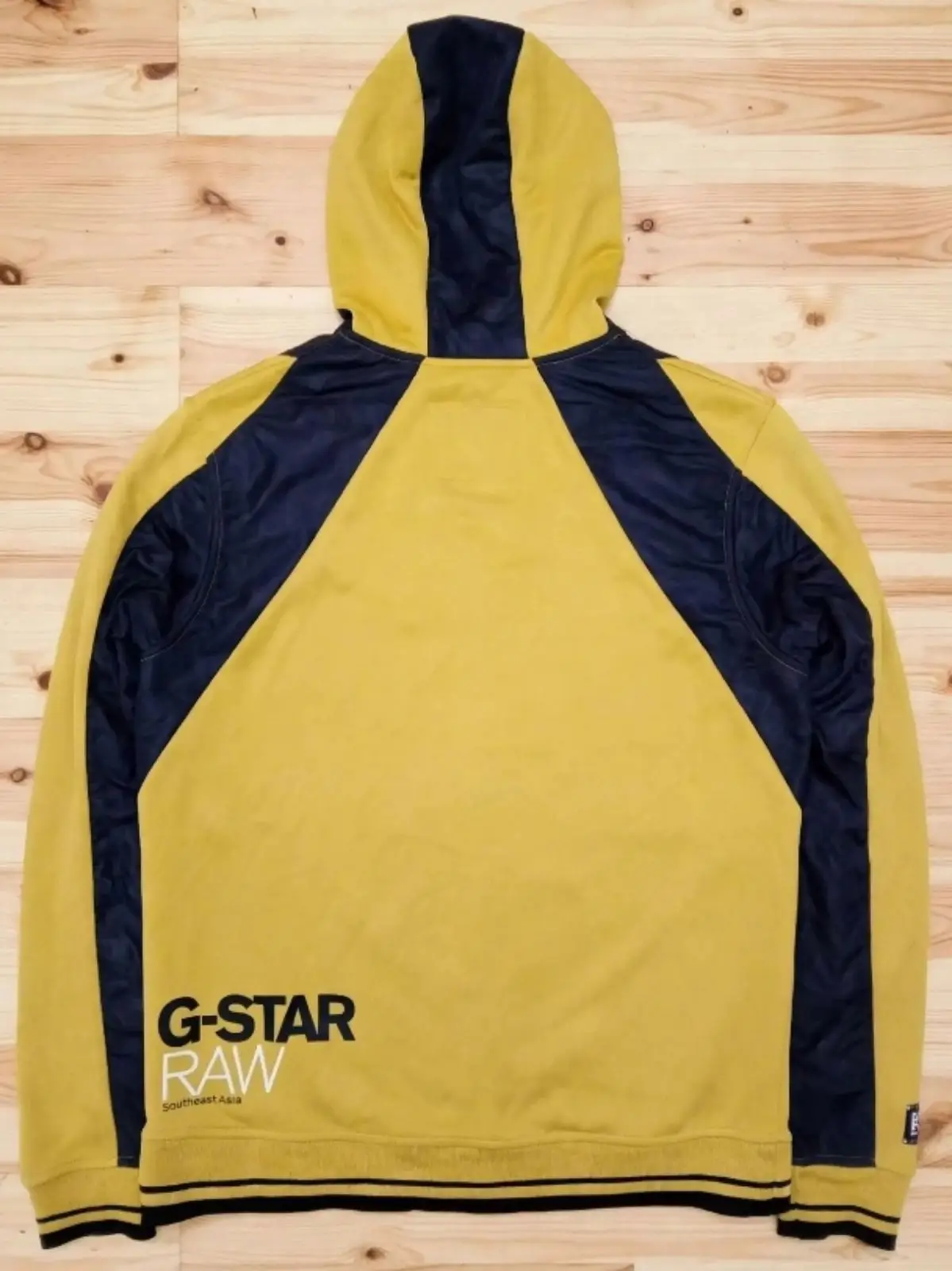 G-Star RAW Yellow and Dark Blue Zip Jacket