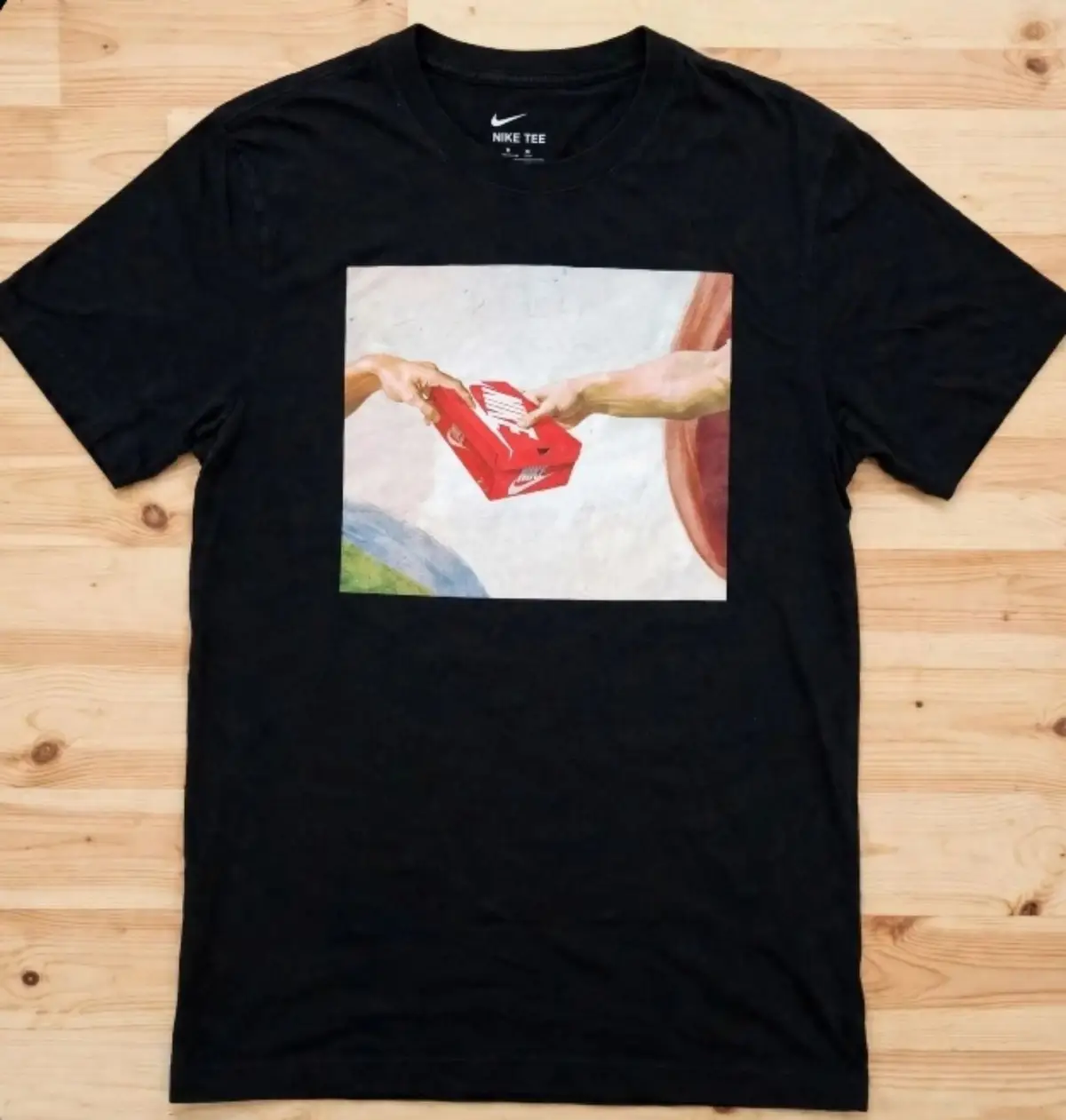 Nike Graphic Tee Creation of Adam Black