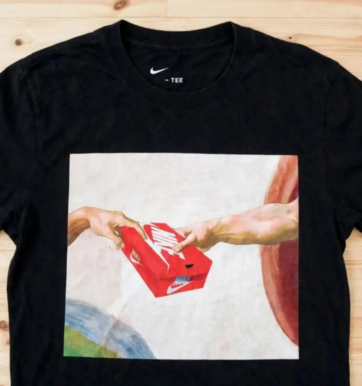 Nike Graphic Tee Creation of Adam Black