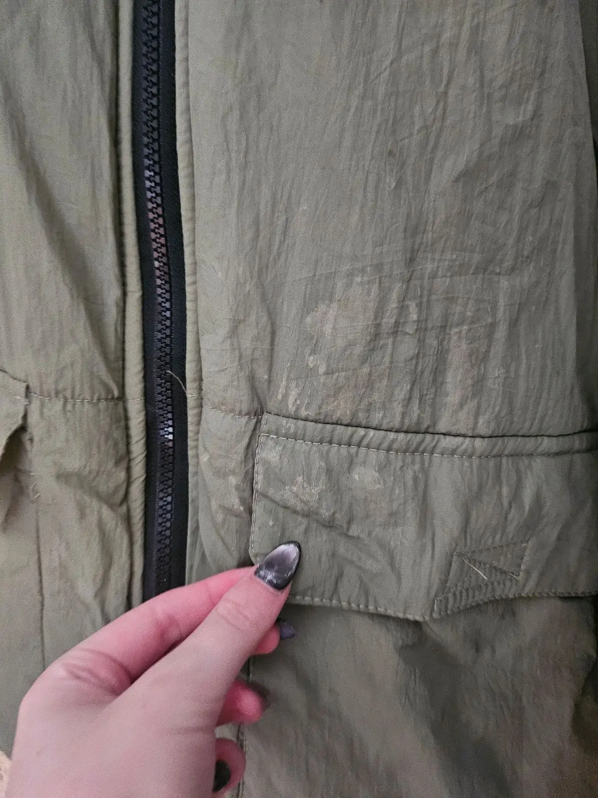 Mr Price Olive Green Puffer Jacket
