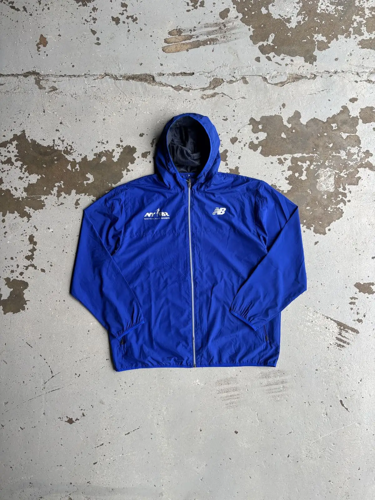 New Balance NYRR Blue Windbreaker Jacket