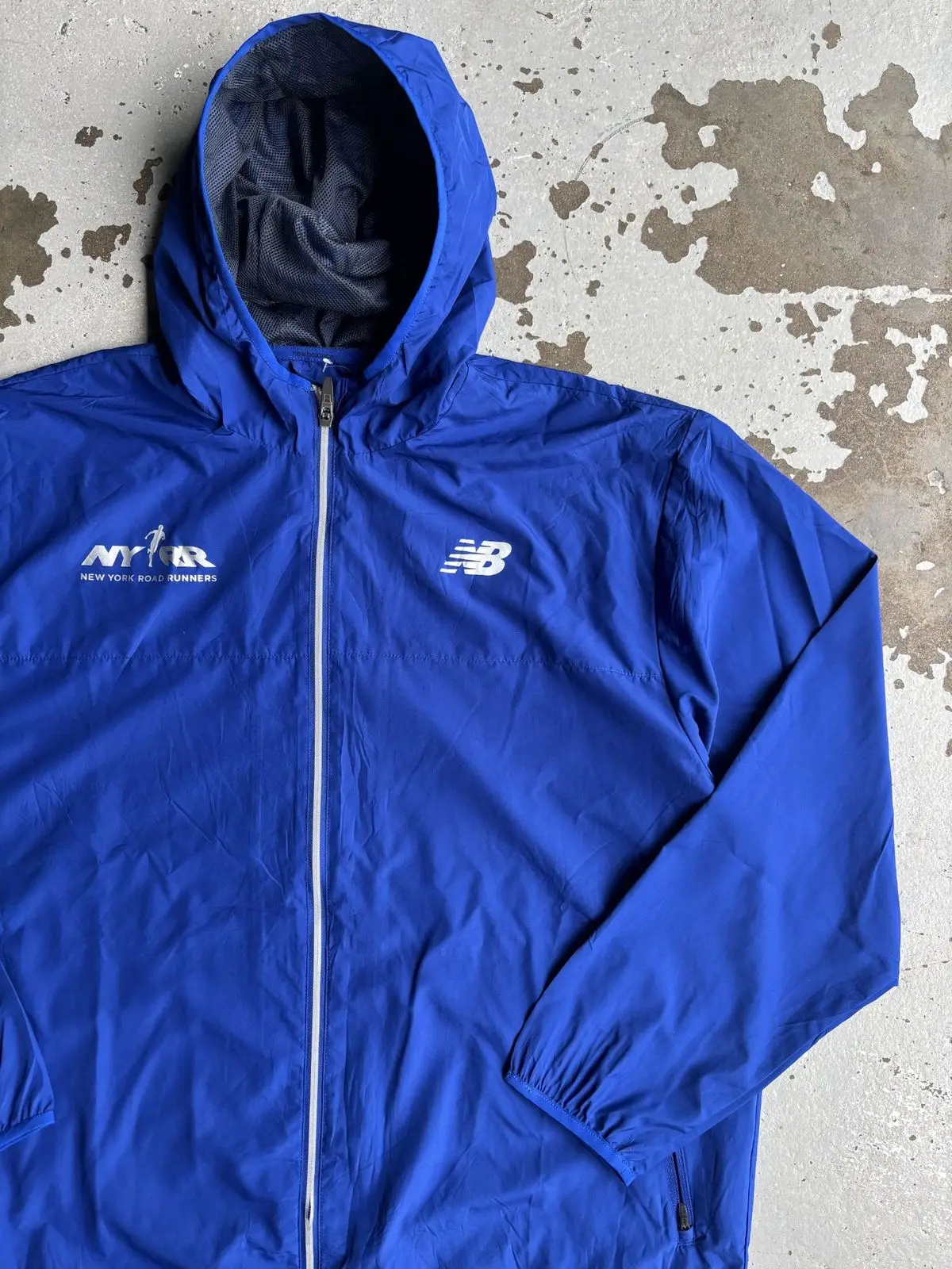 New Balance NYRR Blue Windbreaker Jacket