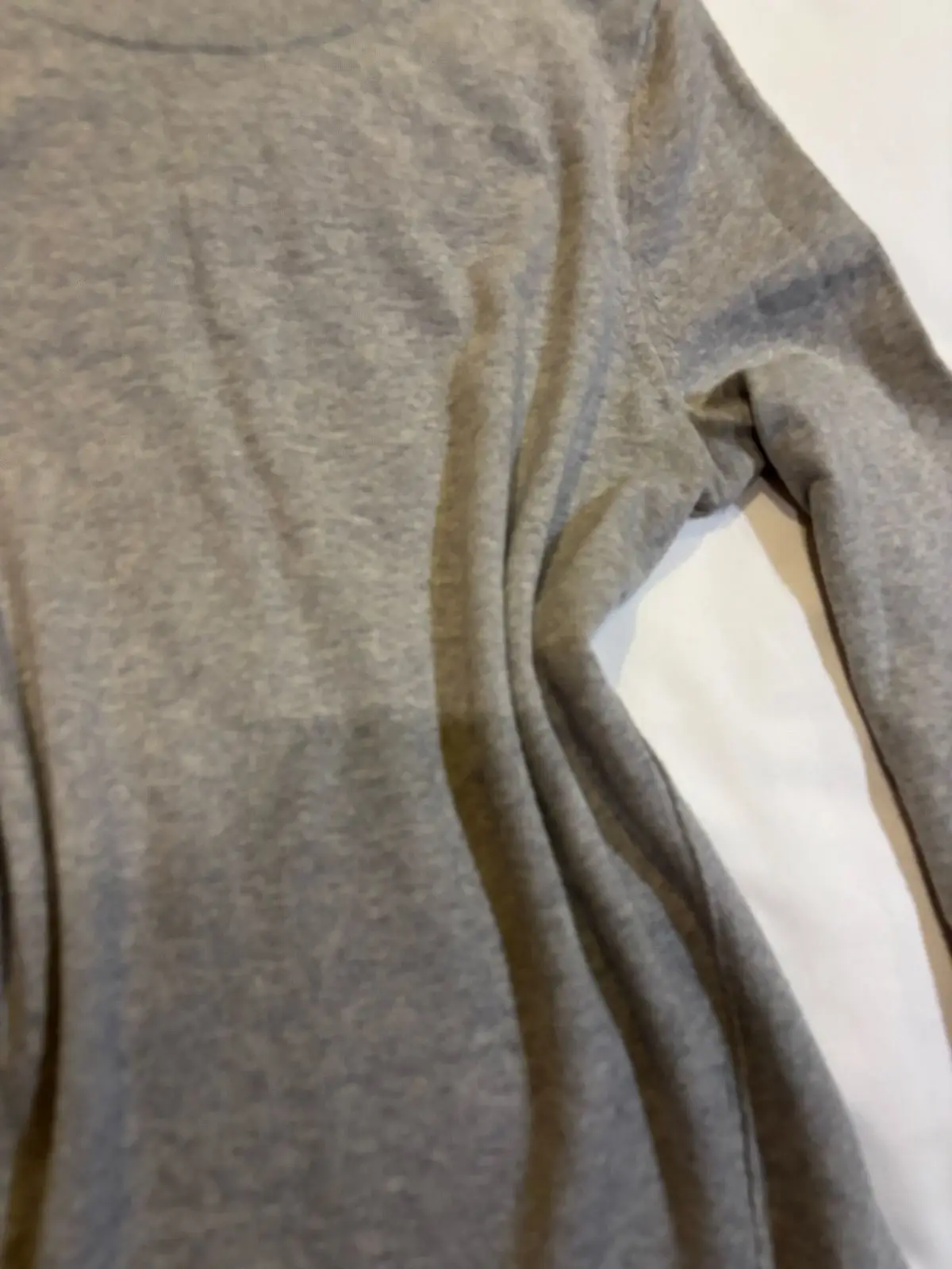Hugo Boss Grey Long Sleeve Top