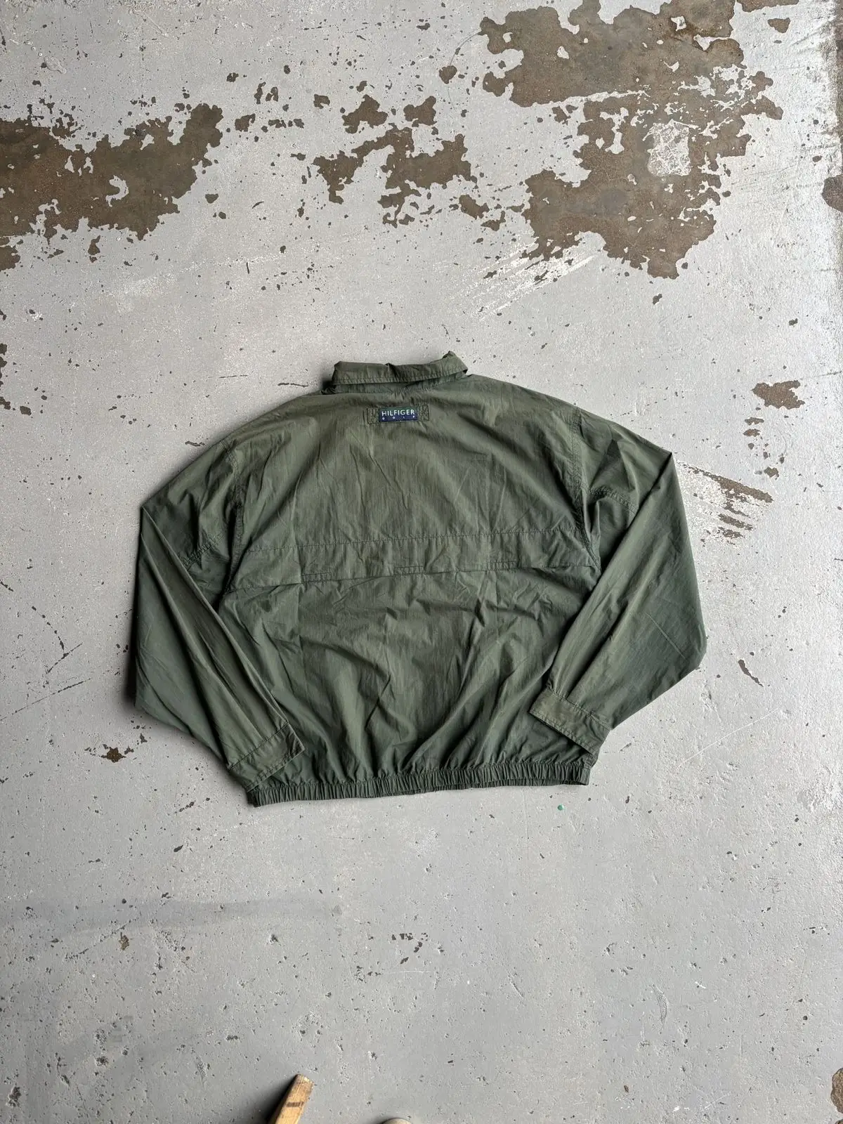 Tommy Hilfiger Olive Green Zip Jacket