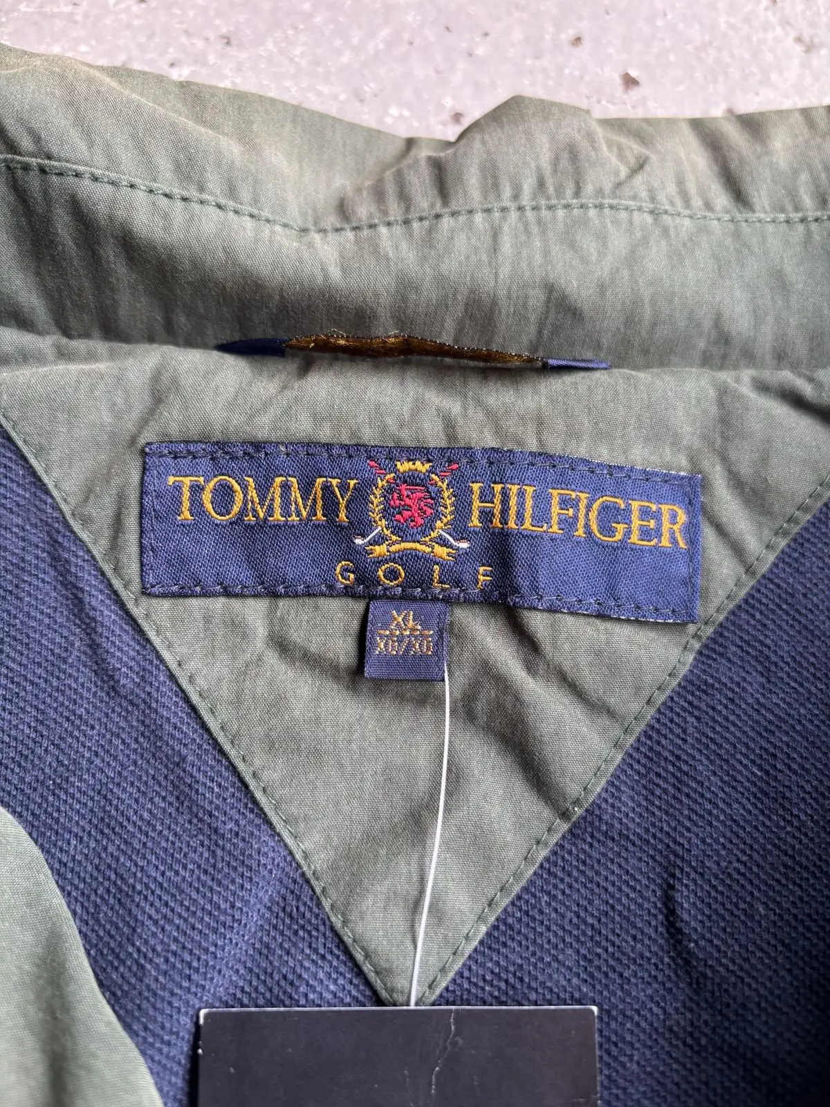 Tommy Hilfiger Olive Green Zip Jacket