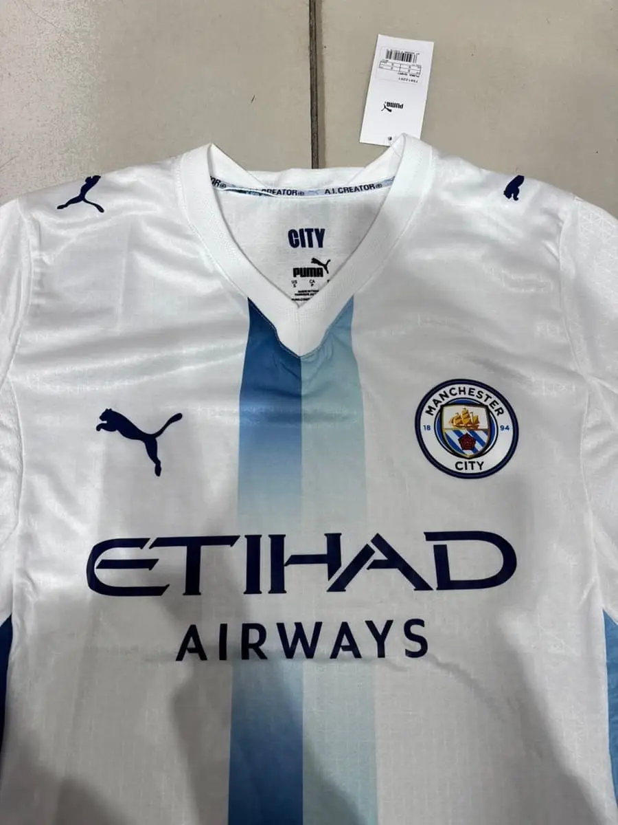 Manchester soccer jersey