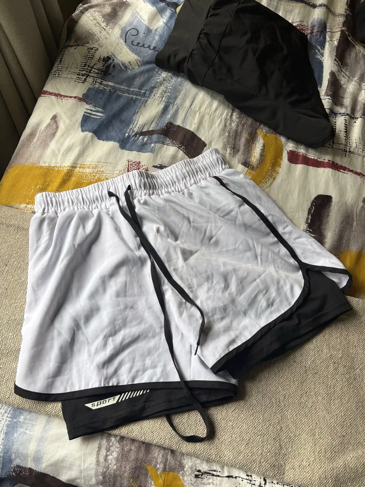 Shein Athletic Shorts with Built-In Liner