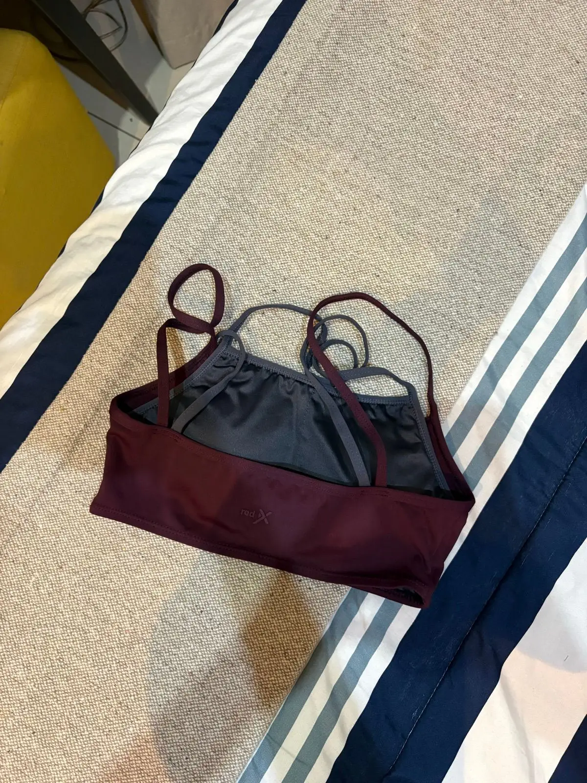 Mr Price Maroon Crop Top with Straps