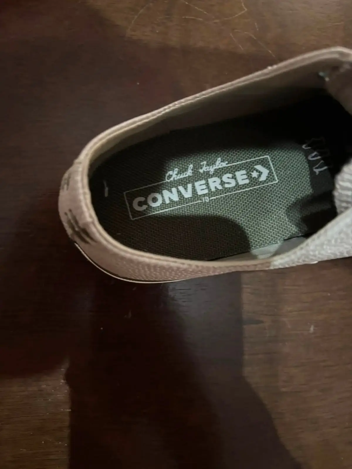 Converse Low-Top Grey Leather Sneakers