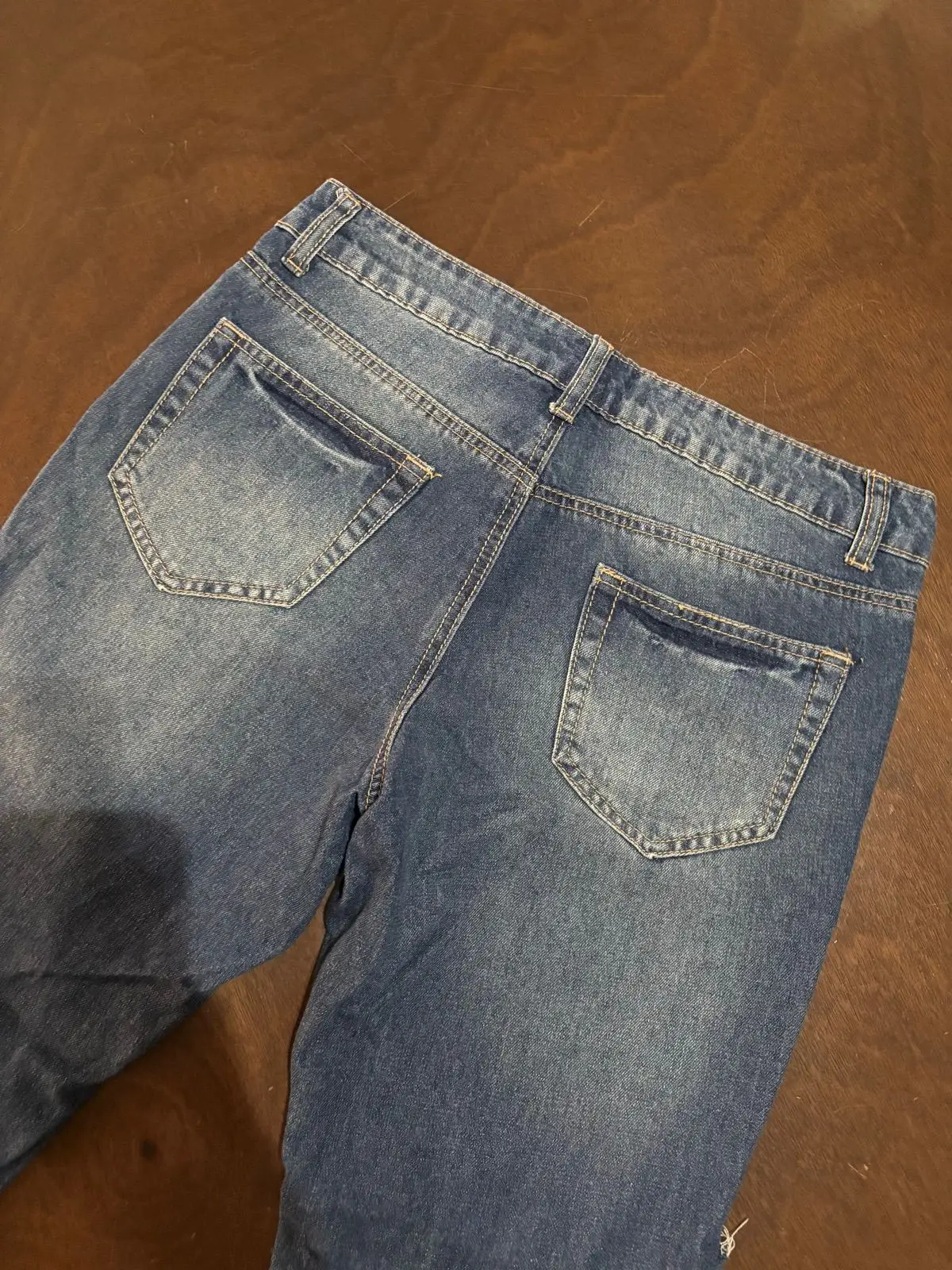 Mr Price Distressed Jeans with Floral Embroidery Size 32