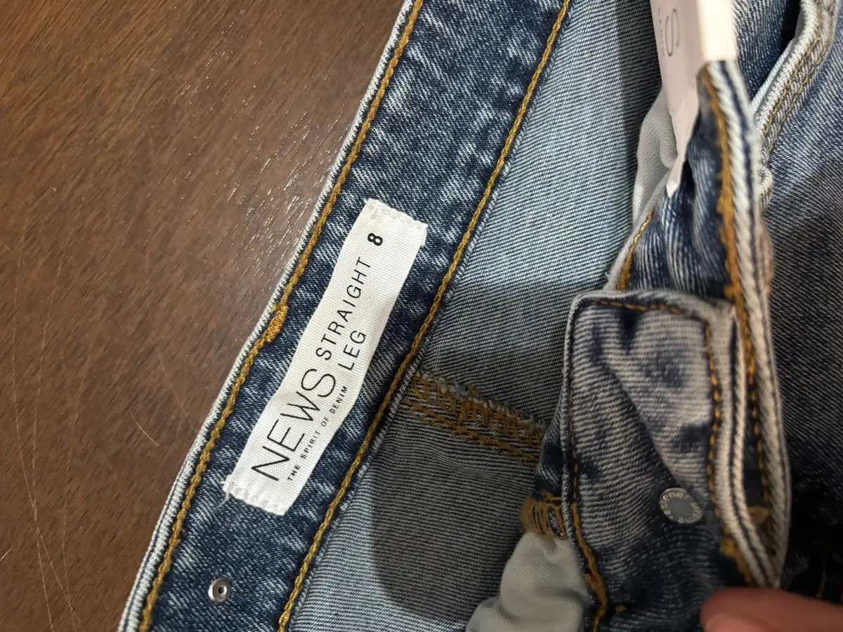 Foschini Light Wash Straight Leg Jeans