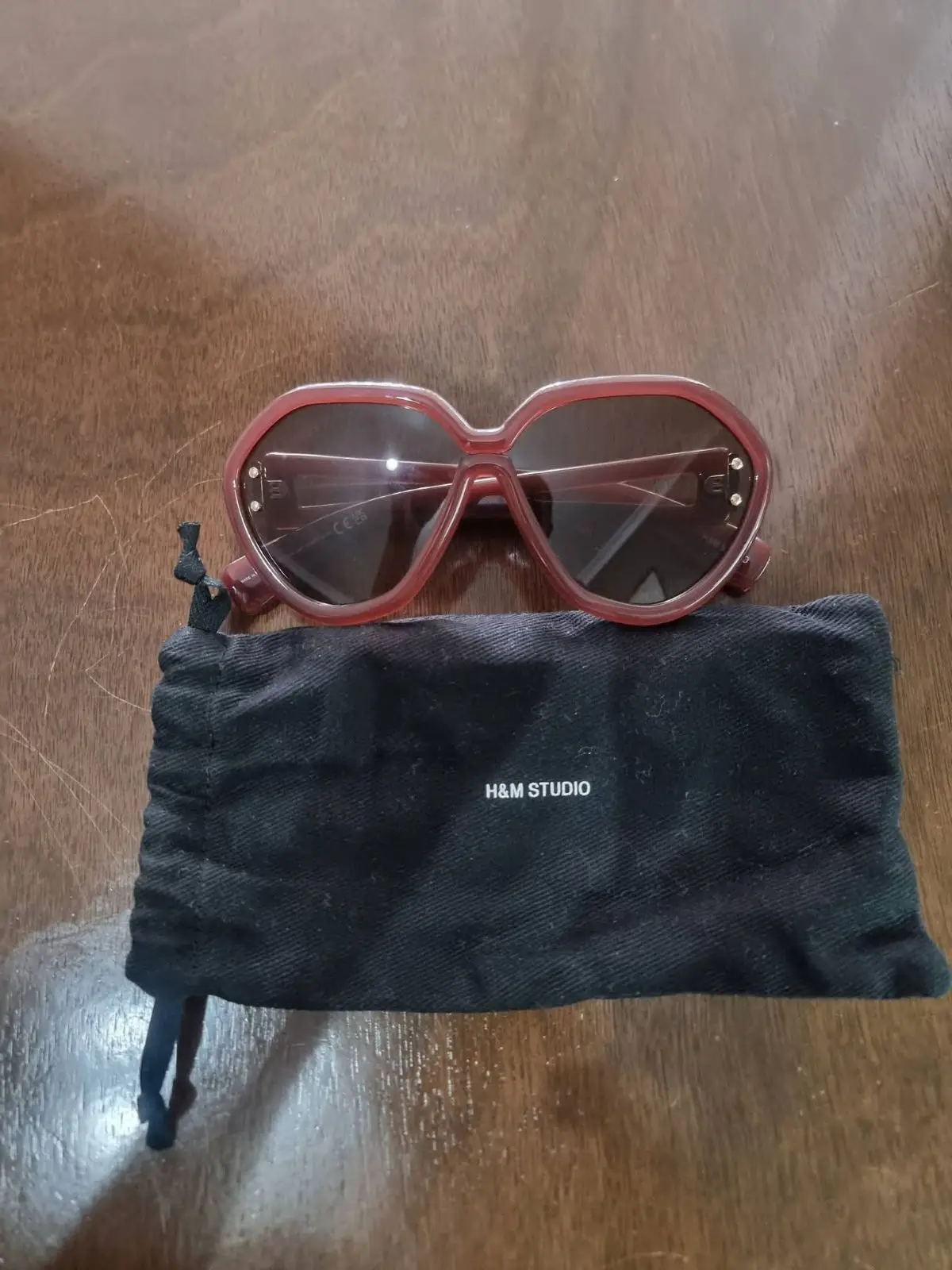 Oversized Brown Sunglasses