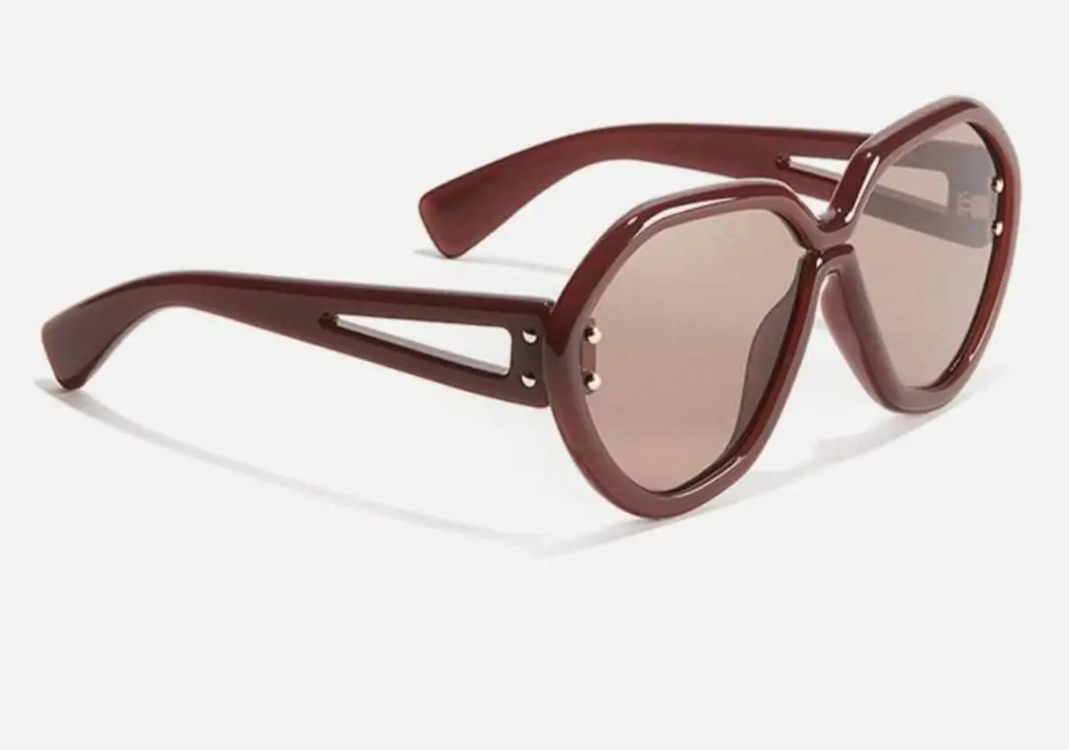 Oversized Brown Sunglasses