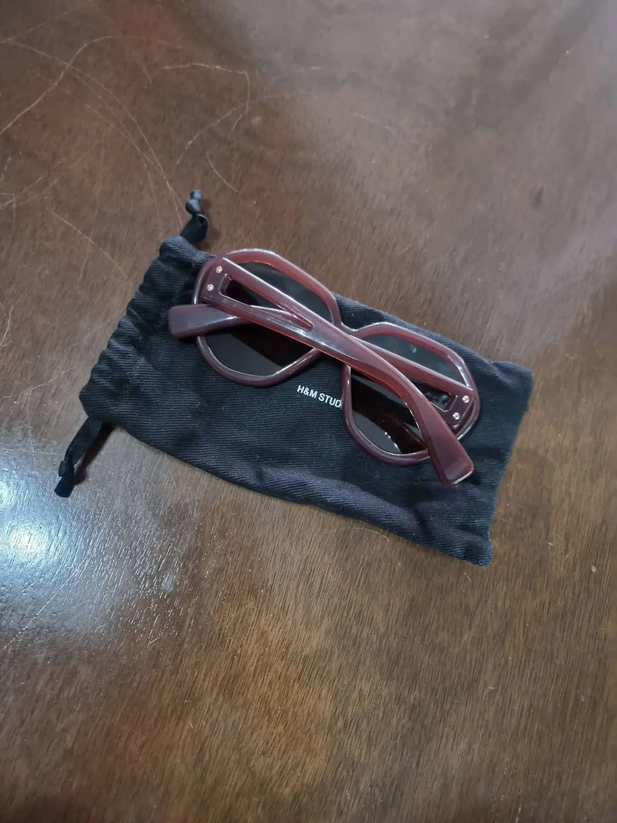 Oversized Brown Sunglasses