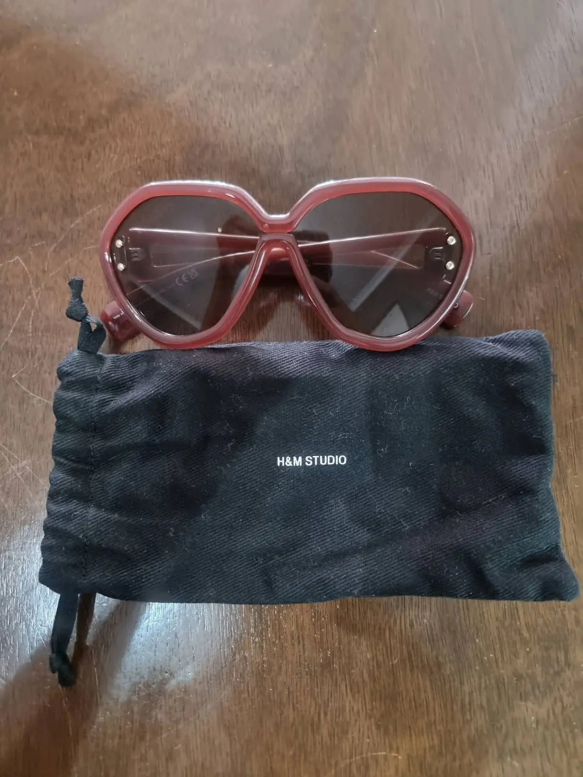 Oversized Brown Sunglasses