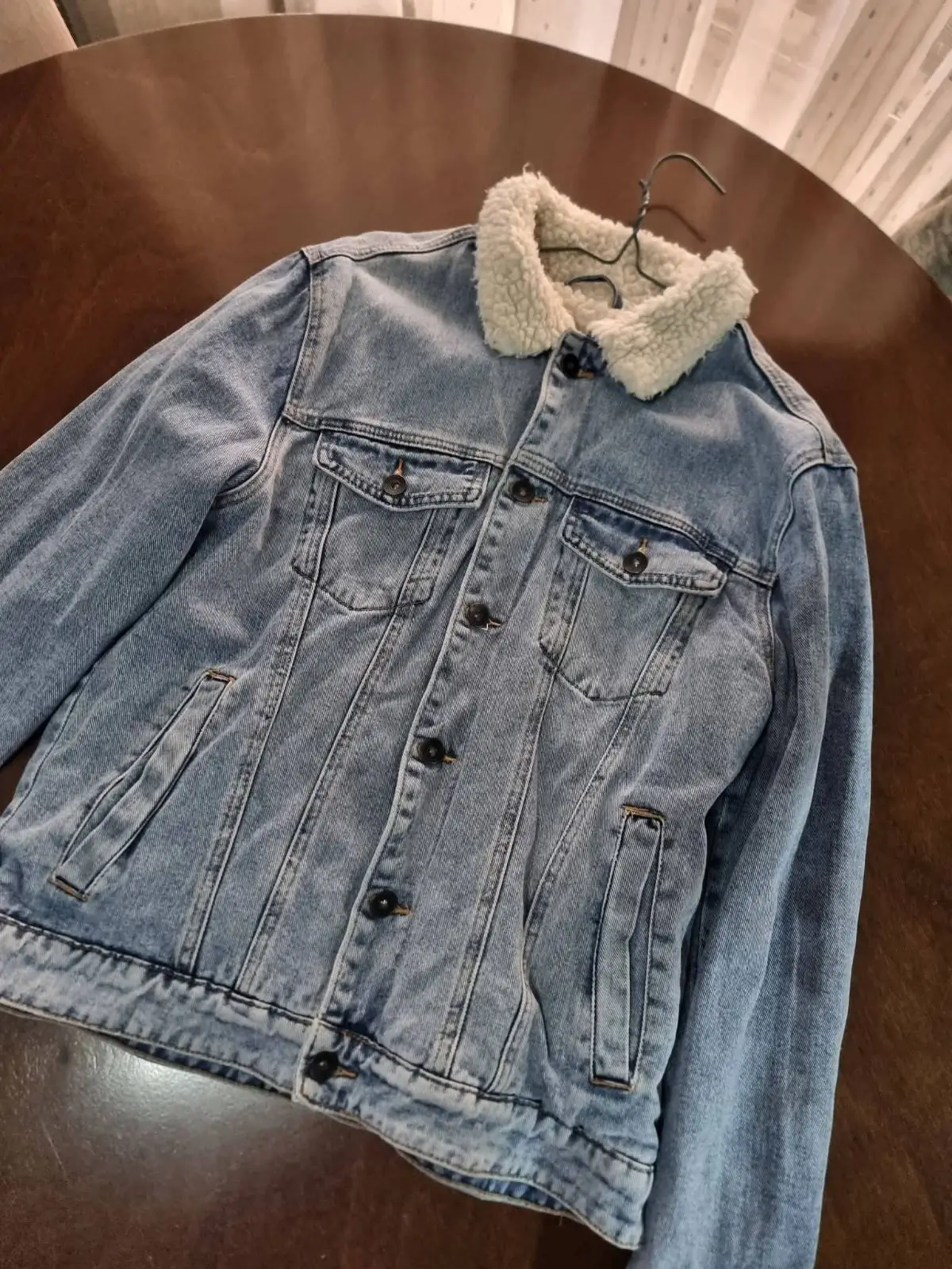Cotton On Sherpa Lined Denim Jacket