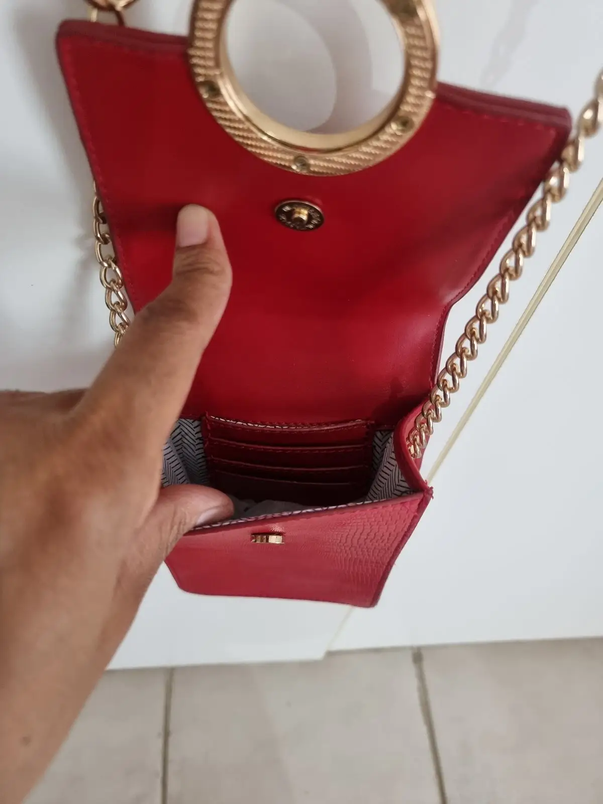 Foschini Red Crossbody Mini Bag