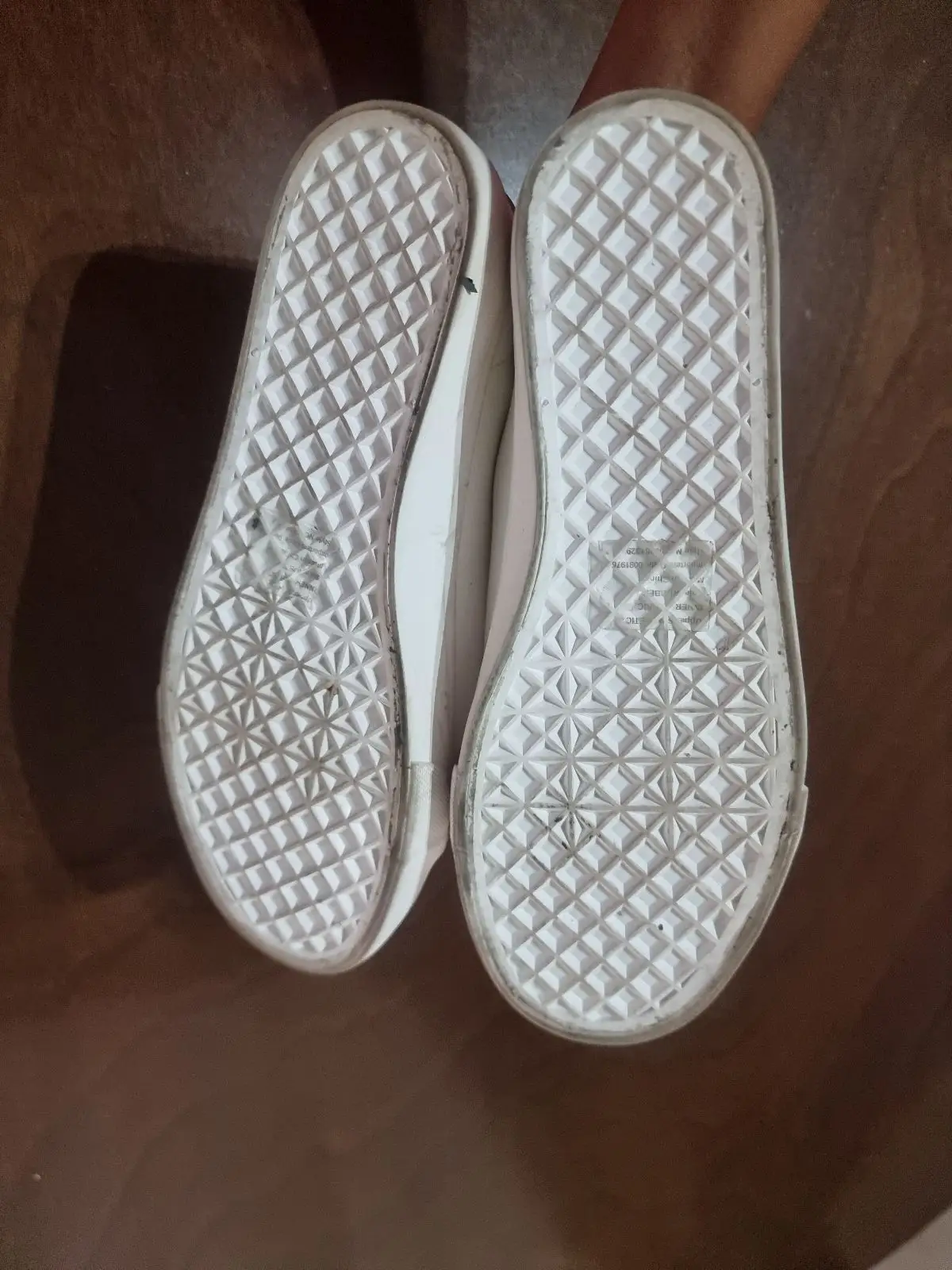 Foschini Umuhle Glitter Toe Sneakers Pink White Size 6