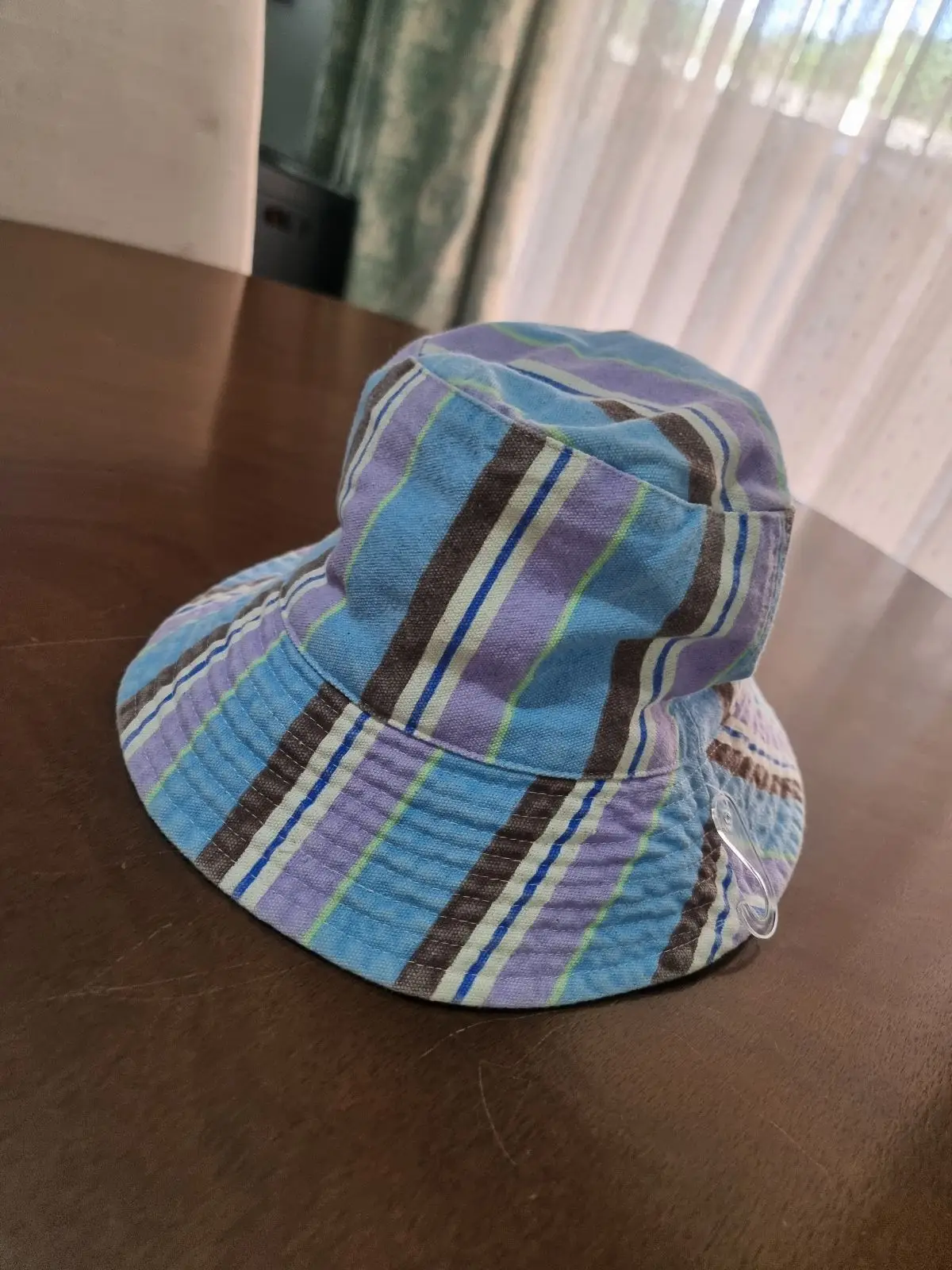 Cotton On Striped Bucket Hat