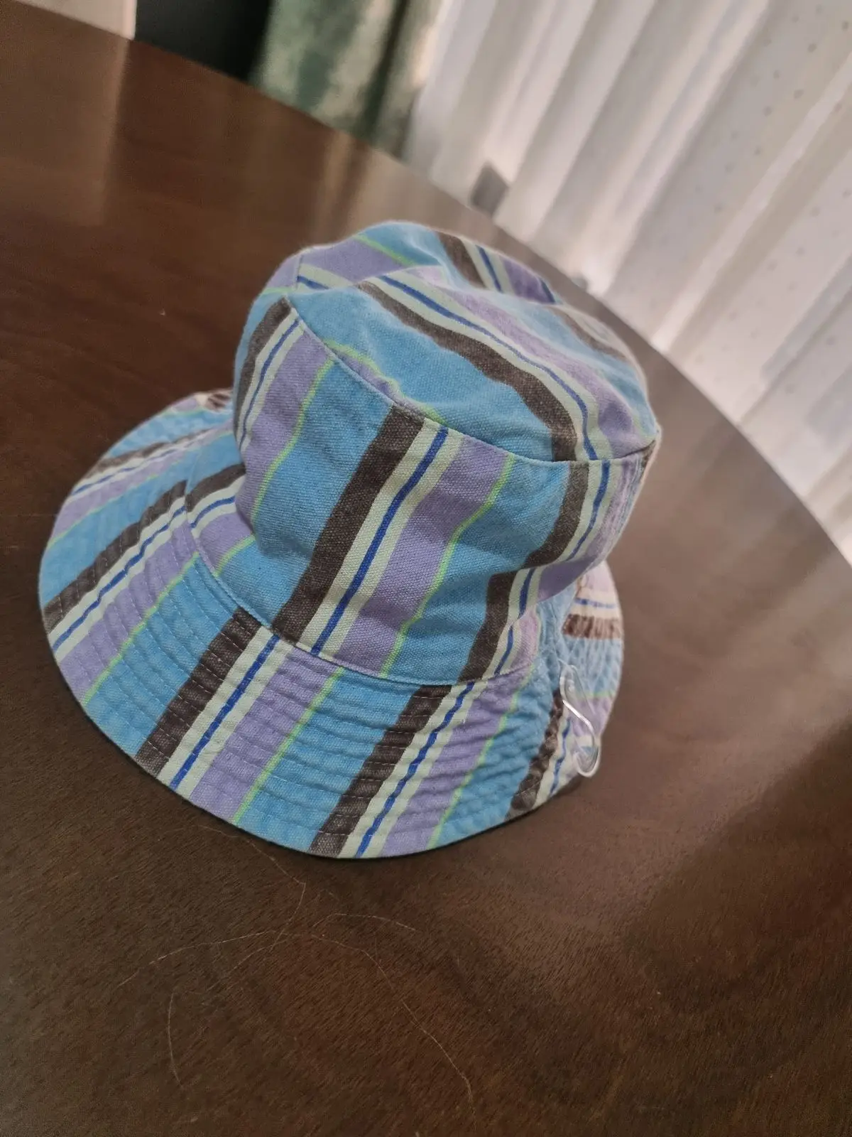 Cotton On Striped Bucket Hat