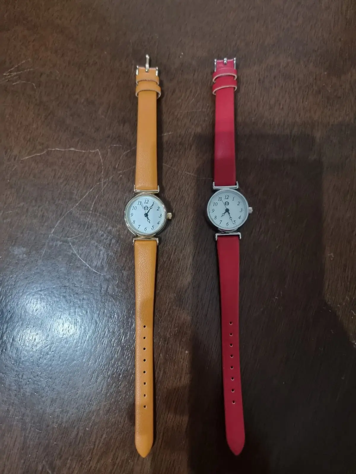 Foschini Red Strap Analog Watch