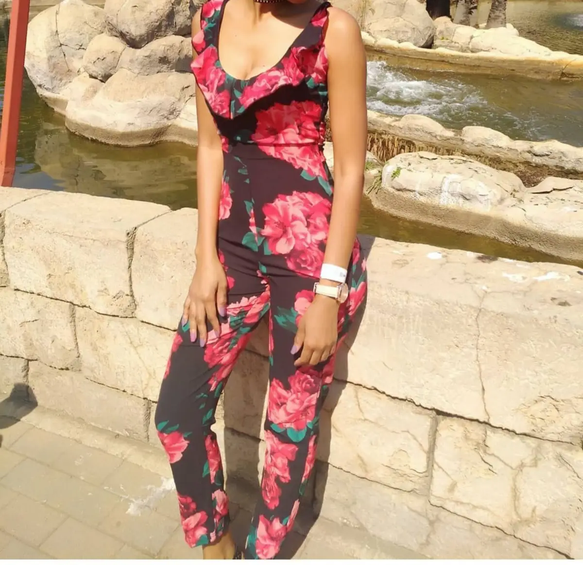 Mr Price Floral Print Jumpsuit
