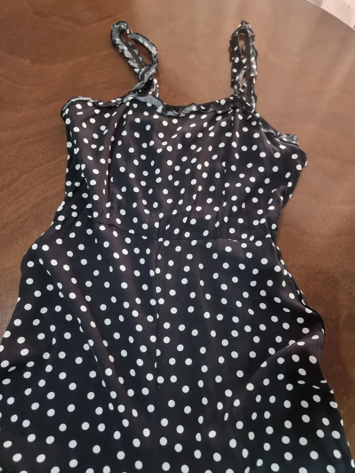 Mr Price Black and White Polka Dot Jumpsuit