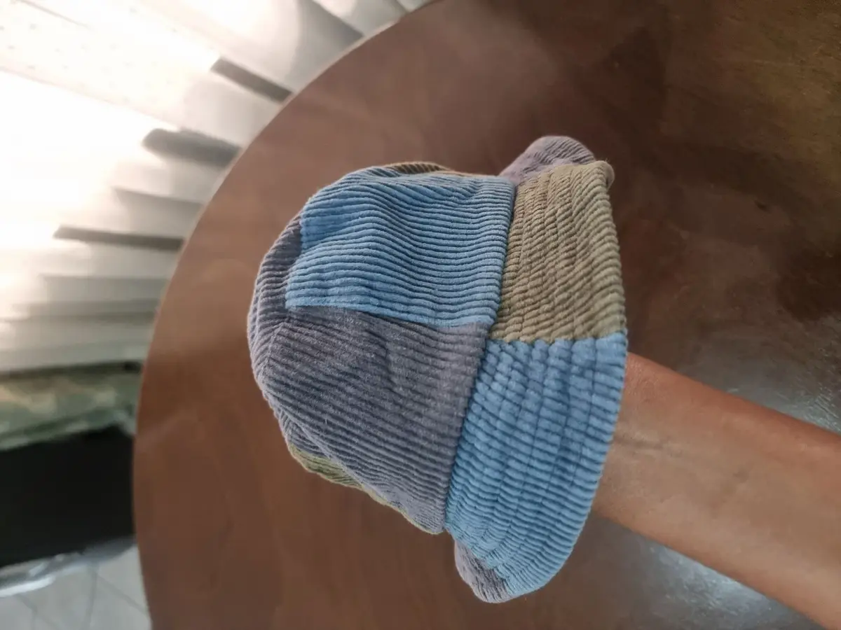 Cotton On Corduroy Color-Block Bucket Hat